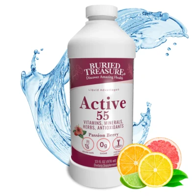 Buried Treasure  Active 55 Plus – Multivitamin and Mineral Supplement 1