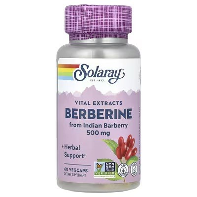 Solaray, Berberine, 500mg, 1
