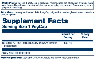 Solaray, Berberine, 500mg, 4
