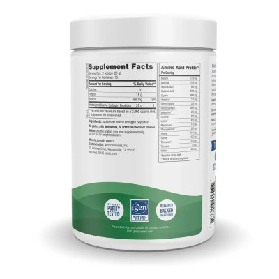 Nordic Naturals, Joint & Muscle Collagen Peptides, Unflavored, 10.6 oz (300 g) 2