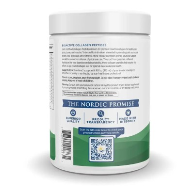 Nordic Naturals, Joint & Muscle Collagen Peptides, Unflavored, 10.6 oz (300 g) 3