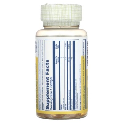 Витамин Е, Vitamin E, Solaray, 268 мг, 2