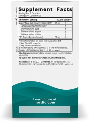 Пробиотики, Flora Probiotic, Nordic Naturals, ежедневные 2