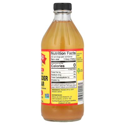 Bragg Apple Cider Vinegar 12/16 fl oz (473 ml) 2