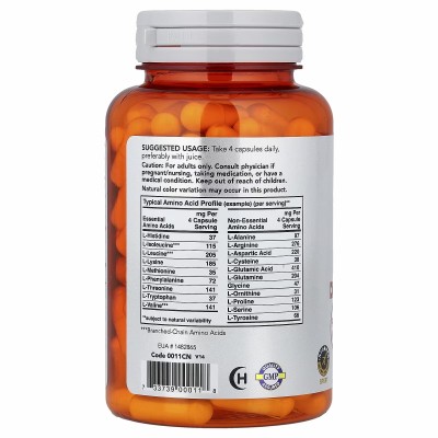 NOW Foods, Sports, Amino Complete™, аминокислотный комплекс, 2