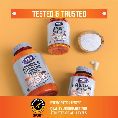 NOW Foods, Sports, Amino Complete™, аминокислотный комплекс, 5