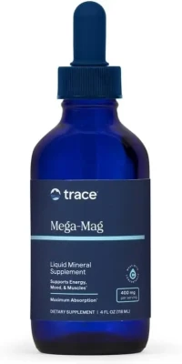 Trace, Mega-Mag, 400 mg, 4 fl oz (118 ml)